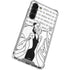 Disney Villains Cruella de Vil Black and White Galaxy S24 FE Clear Case